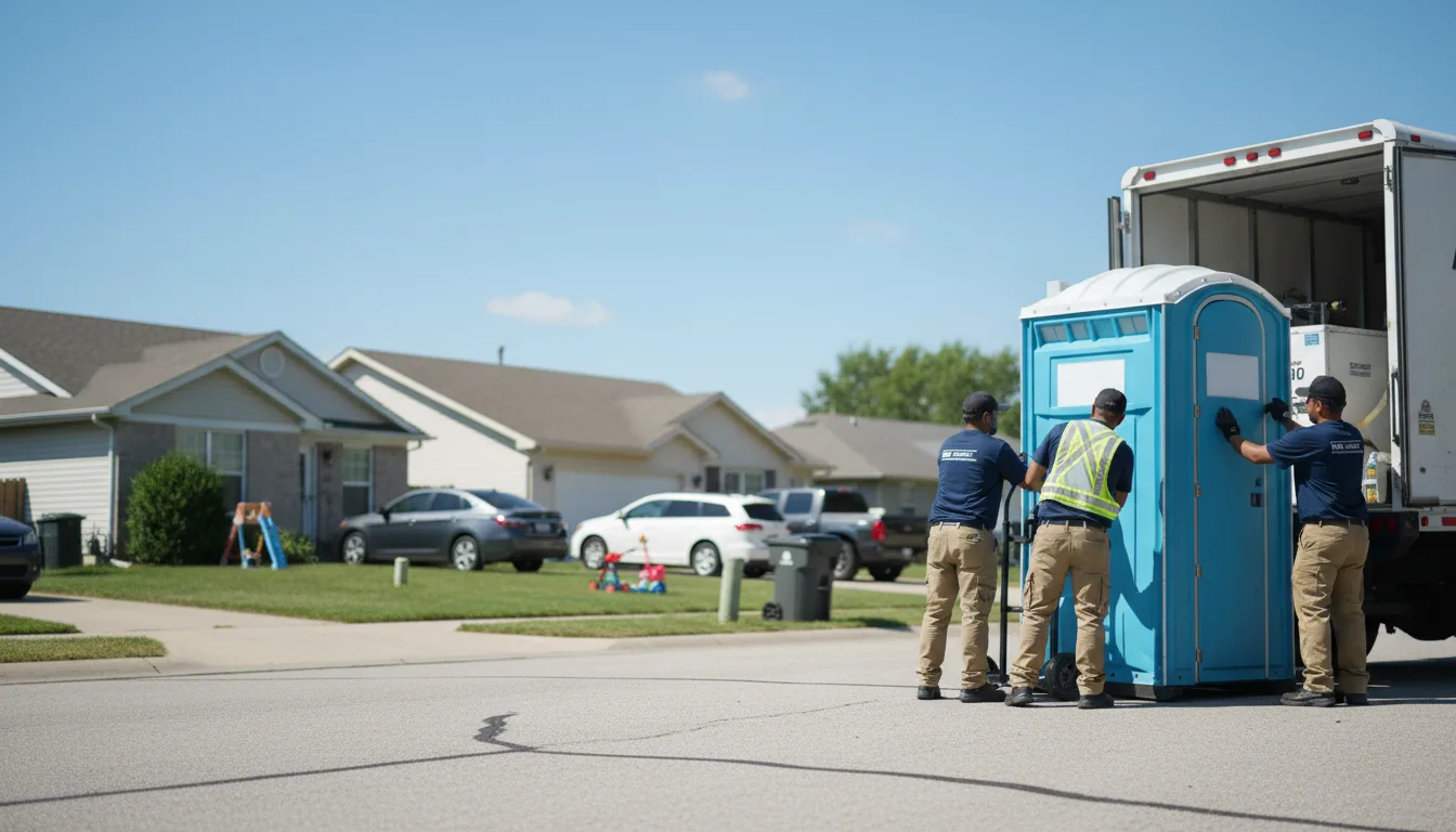 Standard Porta Potty Rentals near me